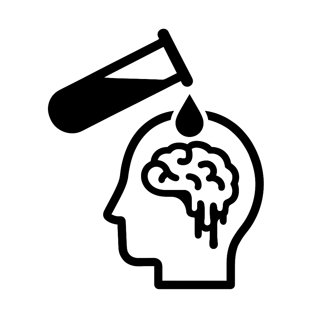 melting brain icon