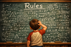                                                                       Just Tell Me the Rules Already!